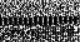 Middle of binary bitmap
